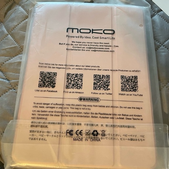 NIP MOKO Rose Gold IPad Air 5th/4th Generation Case - Picture 2 of 3